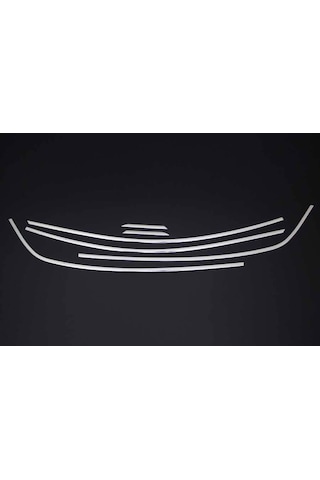 Renault Megane 4 Sedan Krom Üst Cam Çerçevesi 6 Parça 2016-2021 A