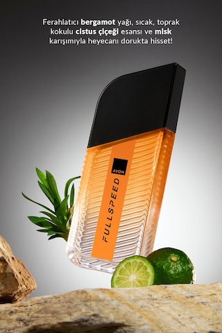 Avon Full Speed Erkek Parfüm Edt ve Full Speed Erkek Roll On Paketi