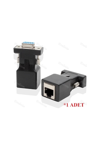 30 Metre Rj45 To Rs232 9Pin Cat5E 6 4349A Kablo Extender Konsol