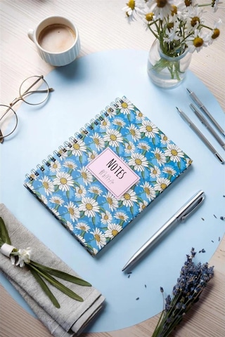 My Mia Art Daisy-midi 14x20 Çizgili Defter Çok Renkli