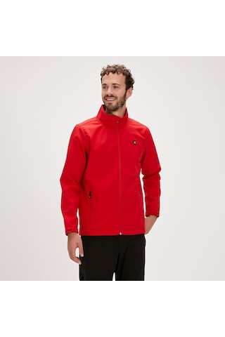 Bad Bear Conch Softshell Erkek Kırmızı Ceket Kırmızı