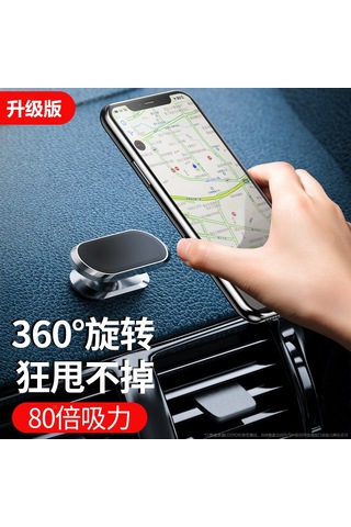 Symbee Araç İçin Manyetik 360 Döner Telefon Tutucu - Sağlam Tutma, Kolay Kurulum, Navigasyon İçin F16 Paketli
