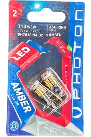 T10 5w Dipsiz Ampul Led Turuncu 12 Ledli T10 5w Dipsiz Ampul Led Turuncu 12 Ledli