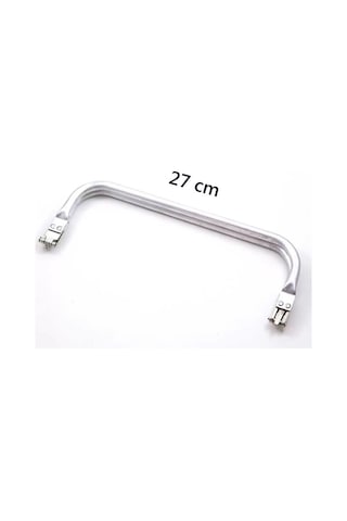 2K Gizli Metal Çanta Bursu 27 Cm - Metal Çanta Aparatı Çanta Aksesuarı Açık Ahşap