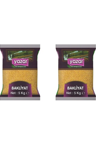 Yazar Pilavlık Bulgur 2 x 5 KG + Yazar Pilavlık Burgur 1 KG