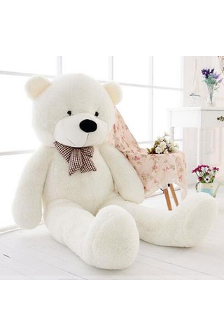 Kuki Oyuncak 150 CM Büyük Beyaz Peluş Ayı