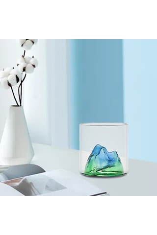 Suntek Magideal Yaratıcı Dağ Tarzı Şarap Cam Çay Dik tepeler