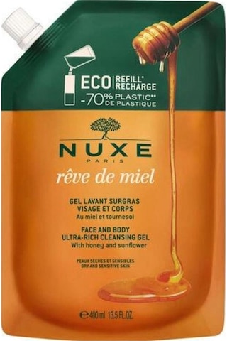 Nuxe Reve De Miel Face And Body Ultra Rich Cleansing Gel 400 ML Refill