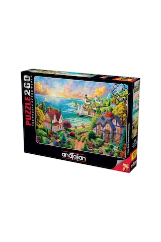 Anatolian 260 Parça xl Puzzle - Sahildeki Köy 3343