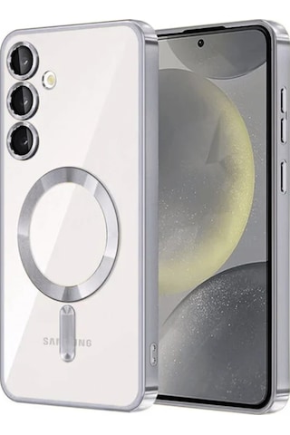 Newface Samsung Uyumlu Galaxy S23 Plus Kılıf Kross Magneticsafe Kapak Gümüş Newface Samsung Uyumlu Galaxy S23 Plus Kılıf Kross Magneticsafe Kapak Gümüş