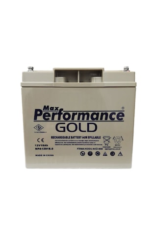 Max Performance Gold 12v 18.ah Bakımsız Kuru Akü