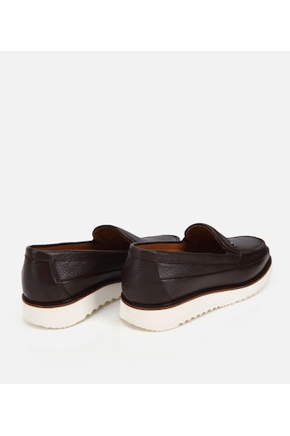 Hotiç Erkek Deri Kahverengi Delikli Hafif Tabanlı Klasik Loafer 02ayh324910a480 02ayh324910a480