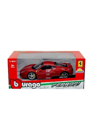 Burago 1:24 Ferrari 458 Italia Kırmızı Model Araba