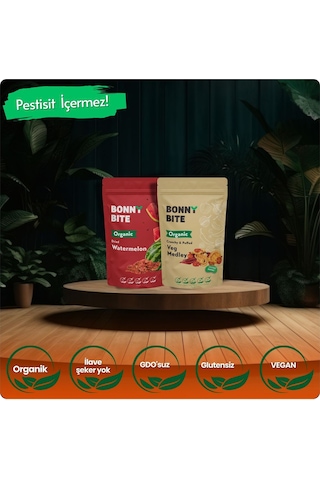 Organik Kurutulmuş Karpuz & Çıtır Karışık Sebze İkili Paketi Diğer