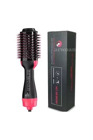 Arwoan 3 Ü 1 Arada Sıcak Hava Saç Şekillendirme Fırçası Kurutma, Hacim Ve Düzleştirme