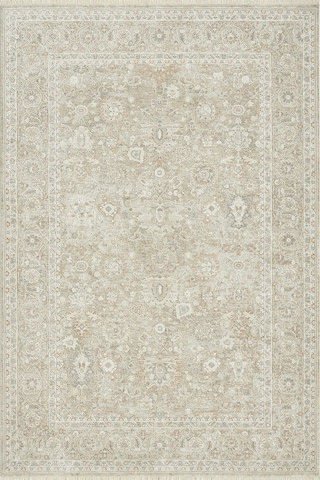 Seyran Halı Nuda 1303 Krem Mikro Polyester - Viskon Makine Halısı