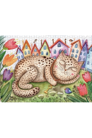 Nova Puzzle 1000 Parça Mahalle Bekçisi - Sofya Saburova