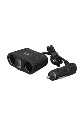Olesson 1645 12-24v Tek Usb Girişli 100w 70cm Kablolu 2'li Araç Çakmak Çoklayıcı