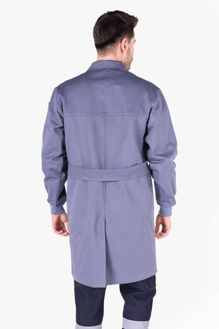 Pamuk İş Önlüğü Gri