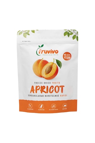 Fruvivo 4'lü Freeze Dry Paket - Elma + Kayısı + Çilek + Muz - Dondurularak Kurutulmuş Meyve Cipsi Şeker İlavesiz %100 Doğal Vegan 95 G
