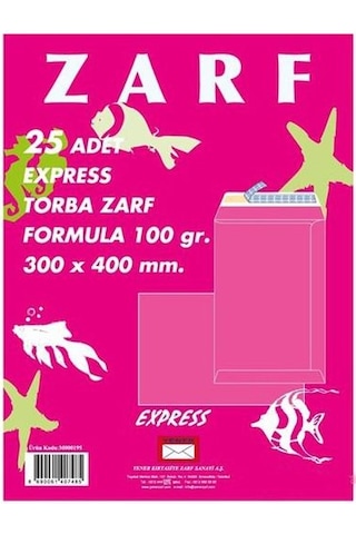 OYAL ZARF TORBA 300X400 100GR FORMULA 25 LI