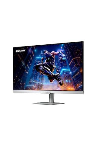 Gıgabyte M27UP ICE 27 4K 160Hz - FHD 320Hz 1ms HDR400 UHD Dual Mode SS IPS Beyaz Gaming Monitör