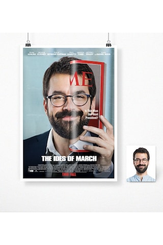 Bk Gift Kişiye Özel The Ides Of March Film Afişi Poster 50 X 70 Cm.