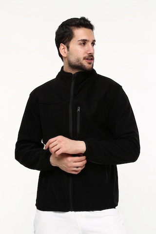 Uniprom Polar Mont Çift Katlı Kalın Kumaş 5 Cepli Siyah - Füme Siyah