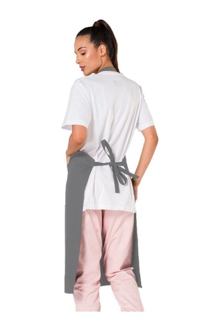 Şensel, Ön Önlük, Gri, Boyundan Askılı -93E2531- Restoran-Mutfak