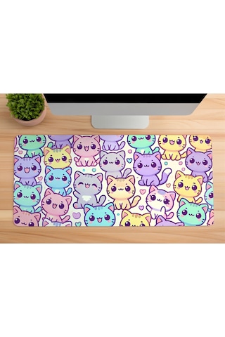 Gaming Oyuncu Xl Mouse Pad Kaydırmaz Dikişli 80 30 Cm Mousepad 18