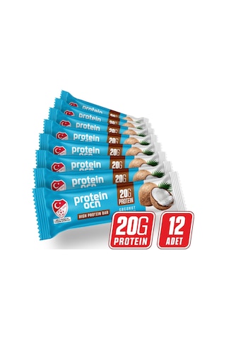 Protein Bar - Coconut - 50g X 12 Adet
