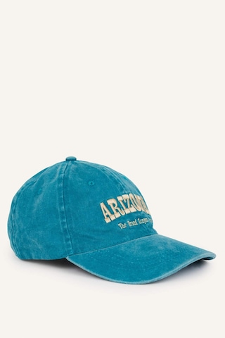 Defacto Erkek İşlemeli Pamuklu Cap Yeşil Şapka H5649ax26wngn756 Yeşil-gn756