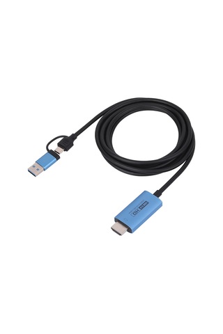 Yüksek Kaliteli Usb Type-c-hdmı Adaptör Kablosu, 1080p 60hz Ekran Yansıtma Usb-c Cihazları İçin