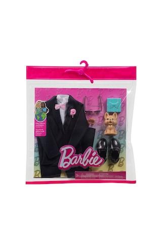 Hwv77 Barbie + Ken Fashion - Damat Aksesuarları Bebekler Ürüne D