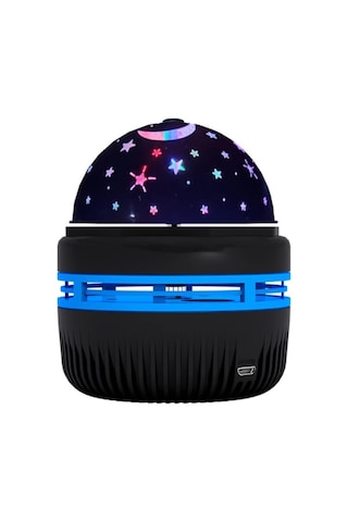 River World Gece Lambası Projektör Mini Boy Yıldızlı Çok Renkli