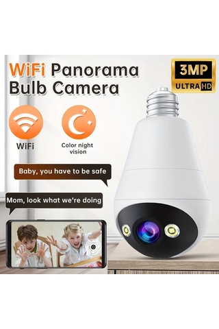 Xuweiwei Jooan Akıllı İç Mekan Güvenlik Kamerası T10 32g Card Wifi 360 Derece Ptz Hareket Algılama Renkli Gece Görüşü