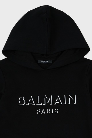 Balmain Çocuk Sweat 6o4580 Ox370 930 Siyah