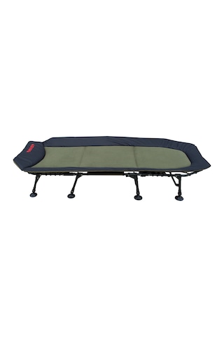 Bauer Hyb046f Steel King Size Bedchair Flat 8 Ayak Kampet Haki
