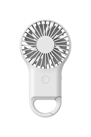 Mini Kolu Fan Akülü Karabina Usb Mini Fan Taşınabilir Fan Kamp Seyahat Ev Beyaz Için Uygun Slfzb1 Var Ayaklı 20 Adetten Az