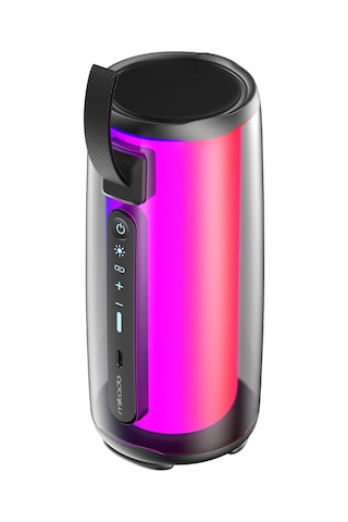 Mıkado Md-17bt Capella, 10w, Taşınabilir, Usb/aux/bt/tf, Rgb Işıklı, Transparan, 1800mah, Mikrofon,