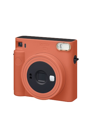Fujifilm Instax SQ1 Terracotta Fotoğraf Makinesi + 10'lu Kare Film + Pleksi Çerçeve Turuncu