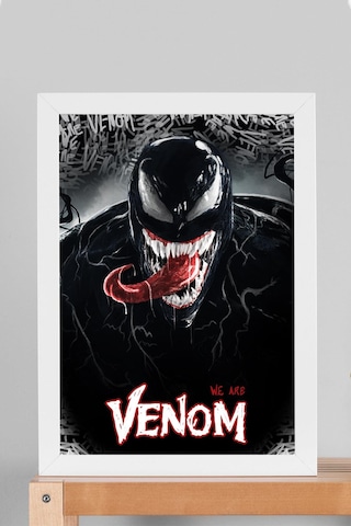 Venom Çerçeveli Tablo - Marvel Film Posteri Tablo
