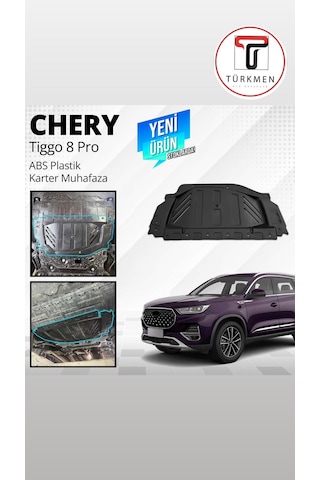 Türkmen Chery Tiggo 8 Pro Karter Koruma Ve Sol Teker Boşluğu