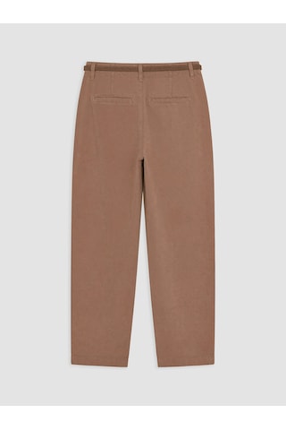 LC Waikiki Lc Waıkıkı Kahverengi Kemerli Loose Fit Kadın Pantolon