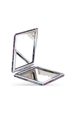 Büro Ev Ofis Kişisel Hediyesi İçin Hareketli Sulu Kedi Figürlü El Aynası Çok Renkli