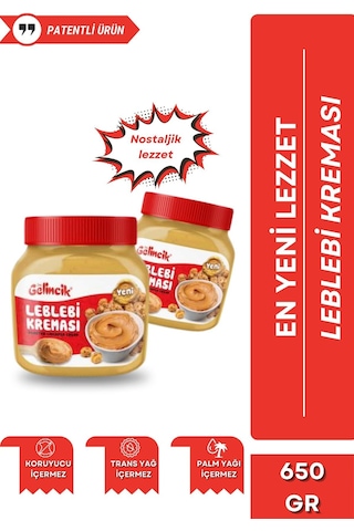 Kahvaltılık Sürülebilir Doğal Katkısız 650gr Özel Üretim Orijinal Leblebi Kreması
