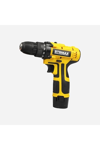 Rtrmax RTM332 12V 1.3 Ah Çift Akülü Darbesiz Matkap Vidalama