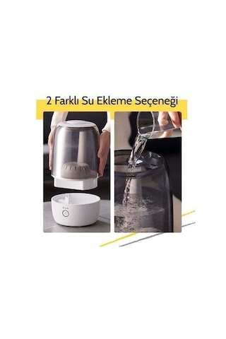 Deerma Dijital Üstten Dolum Ultrasonik Soğuk Buhar Makinesi F60W