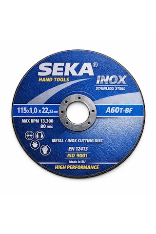 10 Adet 115x1 Mm İnox Kesme Diski Paslanmaz Çelik Metal Kesim Taşı-profesyonel Spiral Taşı