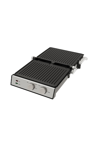 Sinbo SSM-2598 2000 W Döküm Plakalı Ayarlanabilir Isı Ve Zaman Kontrollü Izgara Ve Tost Makinesi